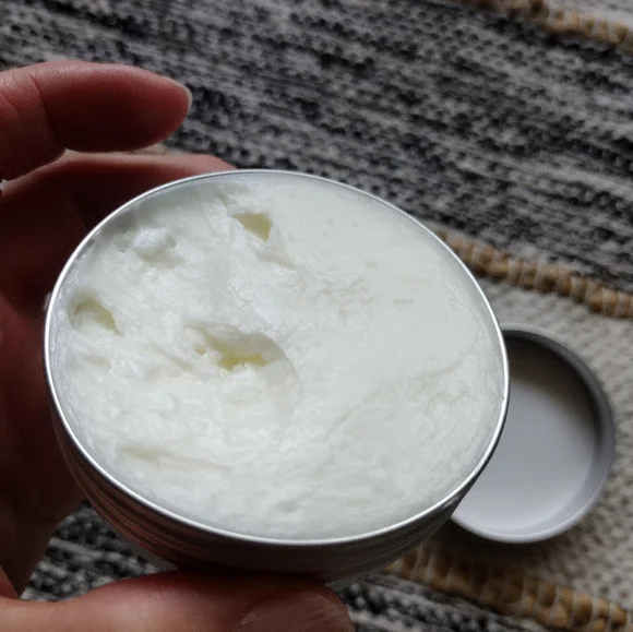 Homemade 100% Organic Whipped Tallow Body Balm 2oz container - Picture 2 of 3